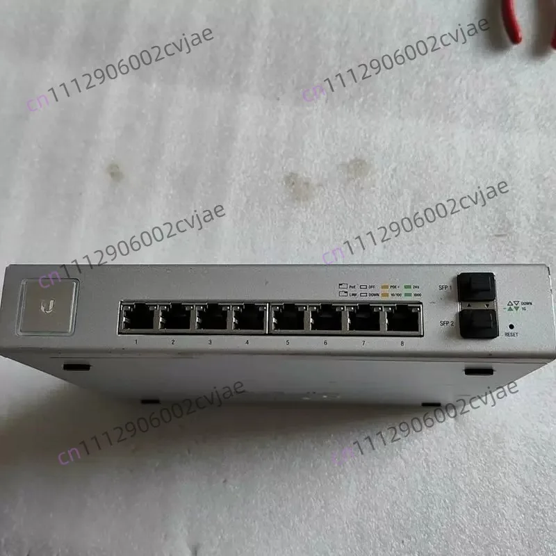 Used 8interface 60W 150W Gigabit POE switch 802AF