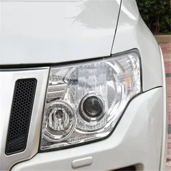 For 2007-2018 Mitsubishi Pajero V87 V93 V97 Lamp Shade Headlamp Shell Transparent Lampshade Headlight Cover Lens Plexiglass