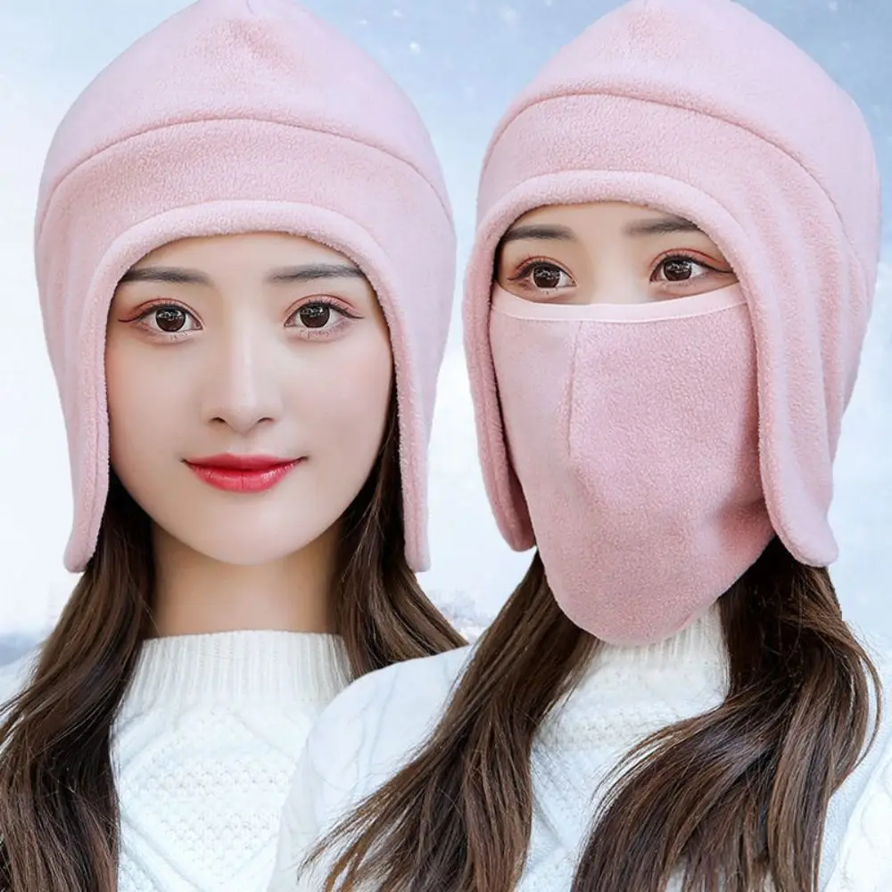 Gorro protector de viento para invierno, gorro cálido con orejeras, máscara de oreja, calentador, máscara de esquí, nuevo