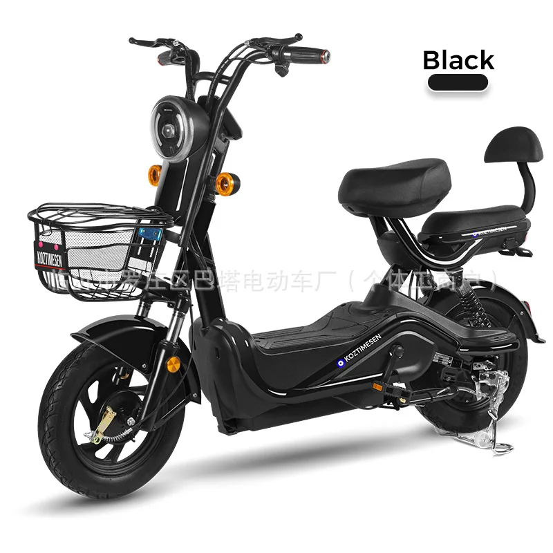 48v 70km Two-wheeled Electric Vehicle Adult Small Electric Bicycle Double Two Wheels Electric Bike image 3