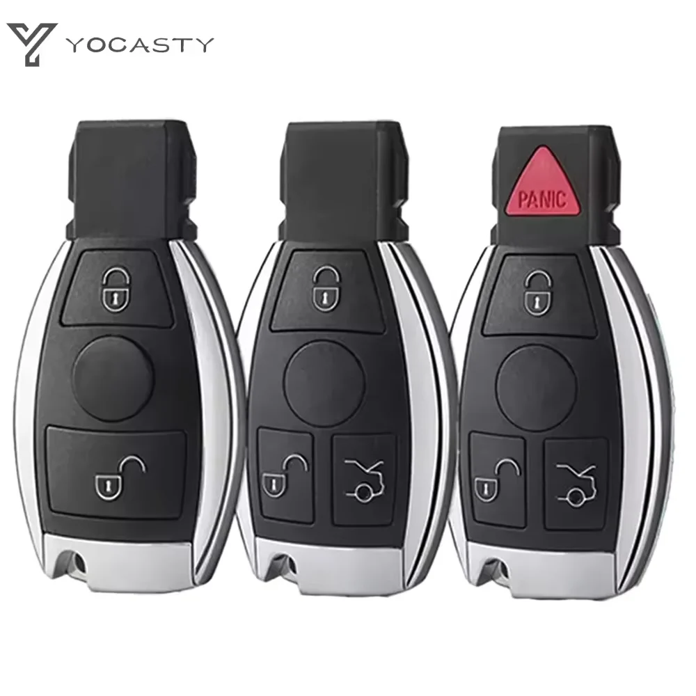 YOCASTY Remote Car Key Shell For Mercedes Benz A C E S Class Sprinter Viano Vito 2000 - 2010 2000+ For Benz Replacement Case