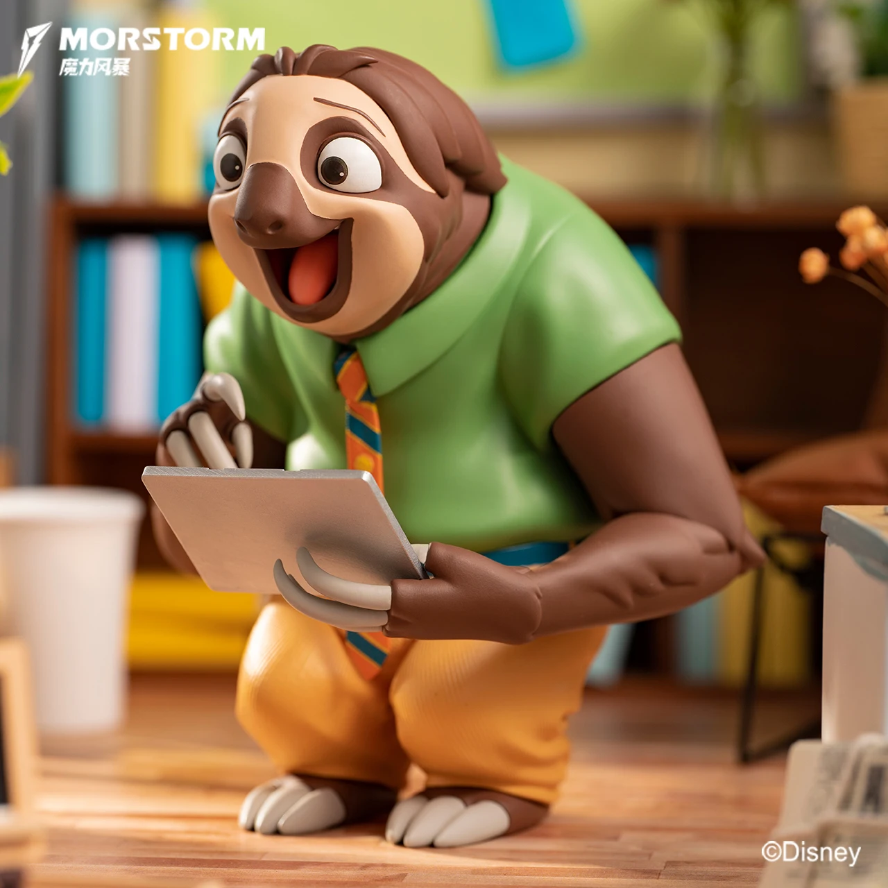 Auf Lager Disney Zootopia Faultier Figur Sammlung Statue Pvc Desktop Modell Ornamente Dekoration Spielzeug Kind Geburtstag Weihnachten Geschenke