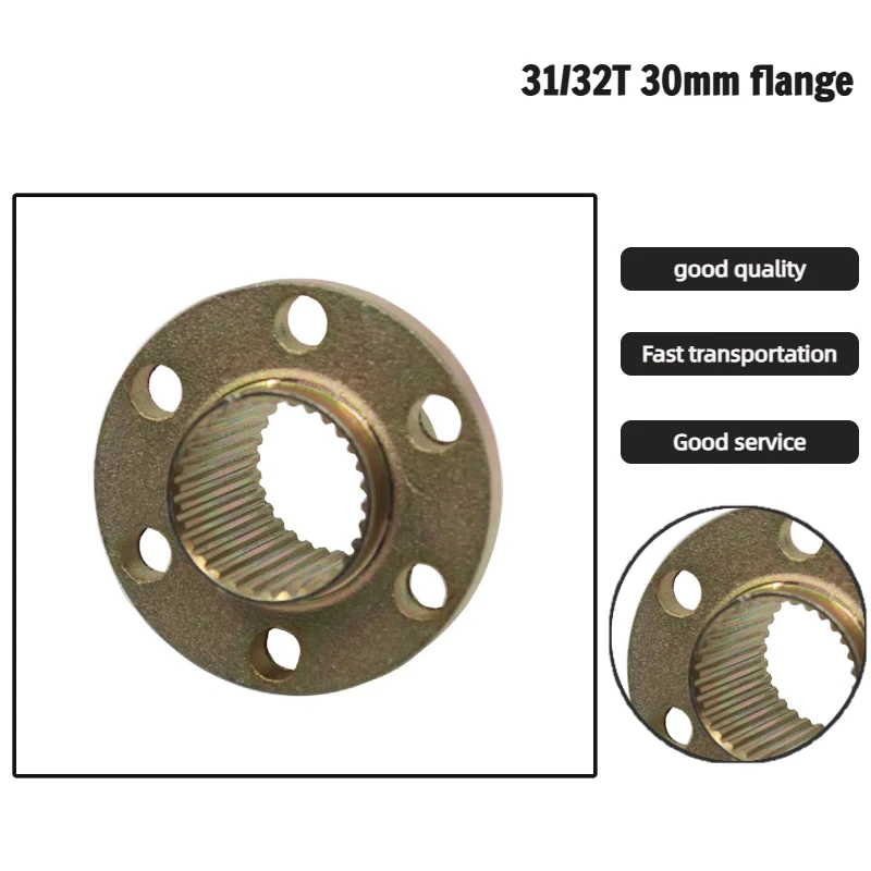 

flange 32T/ 31T 30mm, suitable for universal accessories of kart and beach bike parts