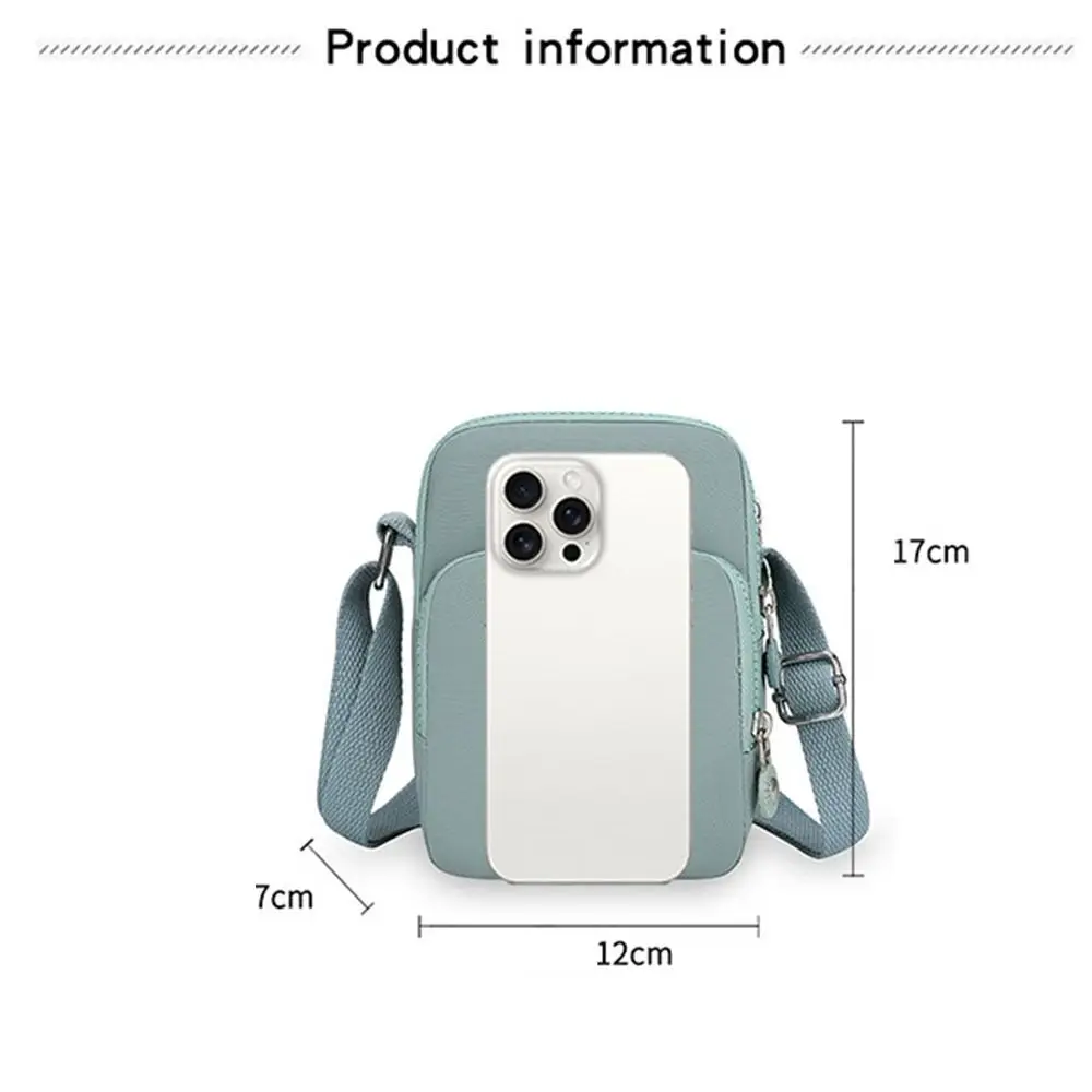 Tote Nylon Crossbody Bags Multifunctional Crossbody Travel Purse Shoulder Bag image 6