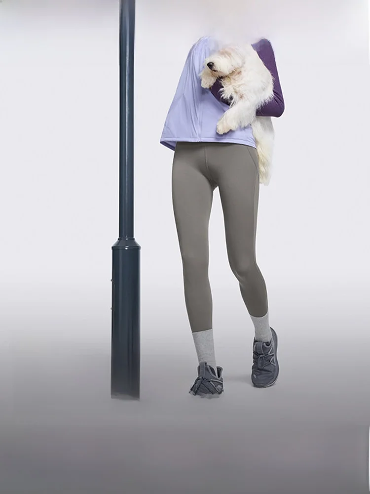 

Женские спортивные леггинсы с высокой талией для йоги и активного отдыха, дышащие, с эффектом утяжки живота, осенние