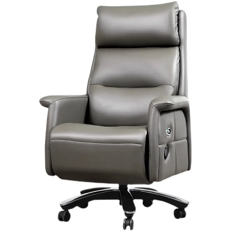 

Компьютерное кресло для отдыха, кожаное деловое офисное кресло, электрическое кресло с откидной спинкой, массажное исследование