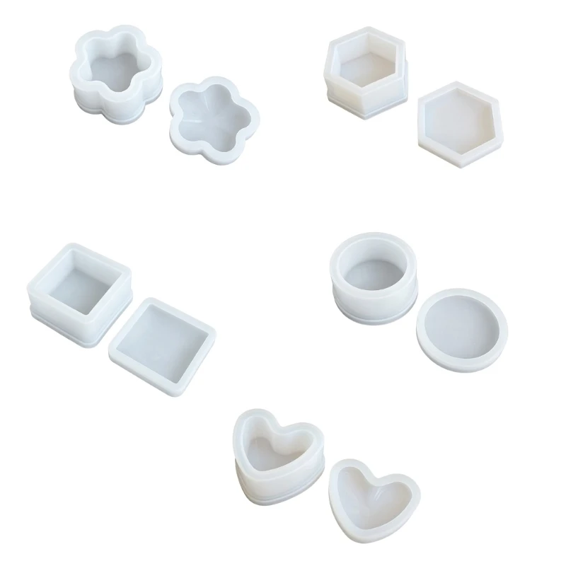 Artistic Various Silicone Mold Hand-Making Bowl Mould Suitable for Enthusiasts to Create Resin Bowls and Trays