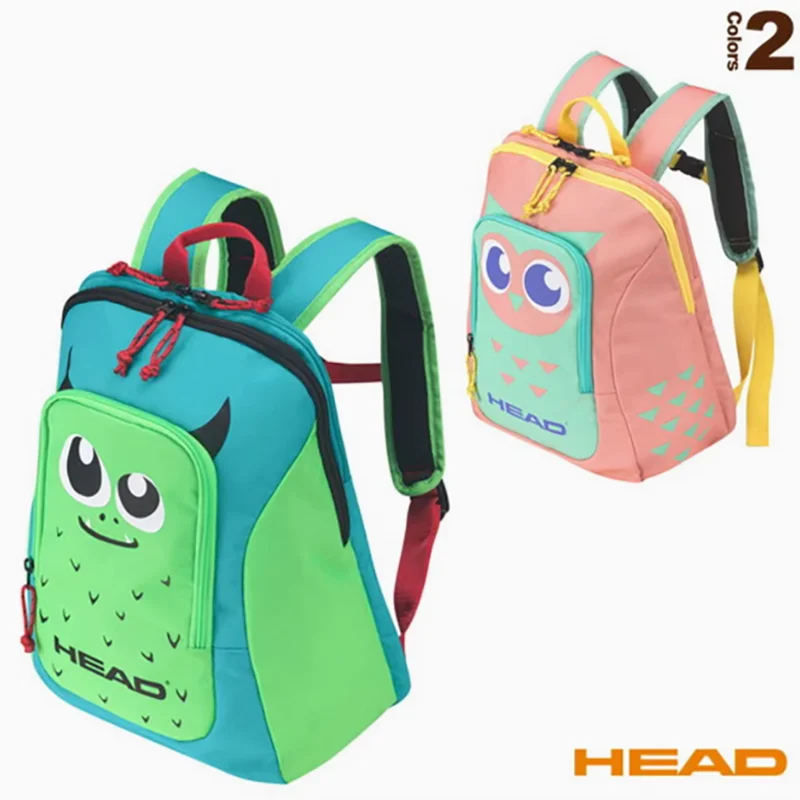 حقيبة مضرب تنس أصلية للأطفال لمضارب كرة الريشة حقيبة ظهر للأطفال يمكن أن تحمل 1-2 مضارب #1