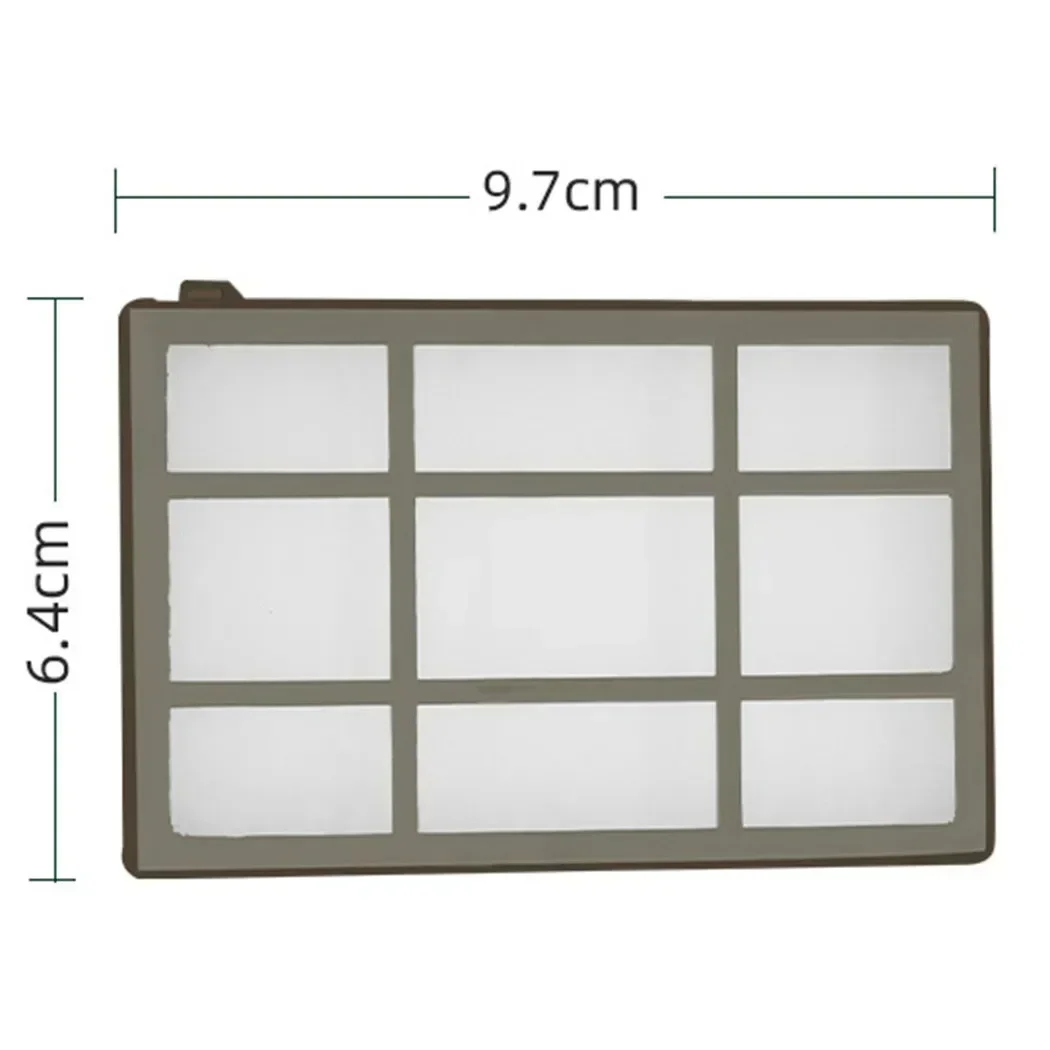 Vacuum Cleaner Primary Filter For X6 X8  Robotic Vacuum Cleaner Filter Replacement Parts For Robot Vacuum Cleaners