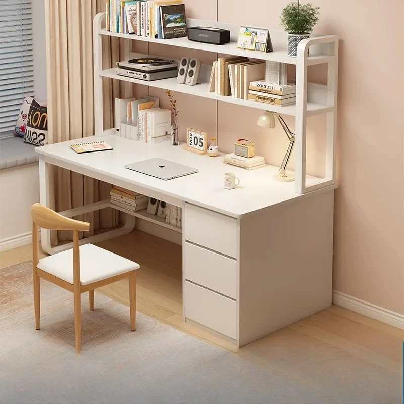 

For Wooden Storage Study Computer Desks Writing Convertible Office Service Computer Desks Organizers Rangement Bureau Furniture