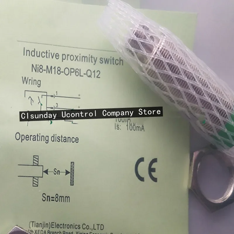 

2PCS New NI8-M18-OP6L/TB40 proximity switch