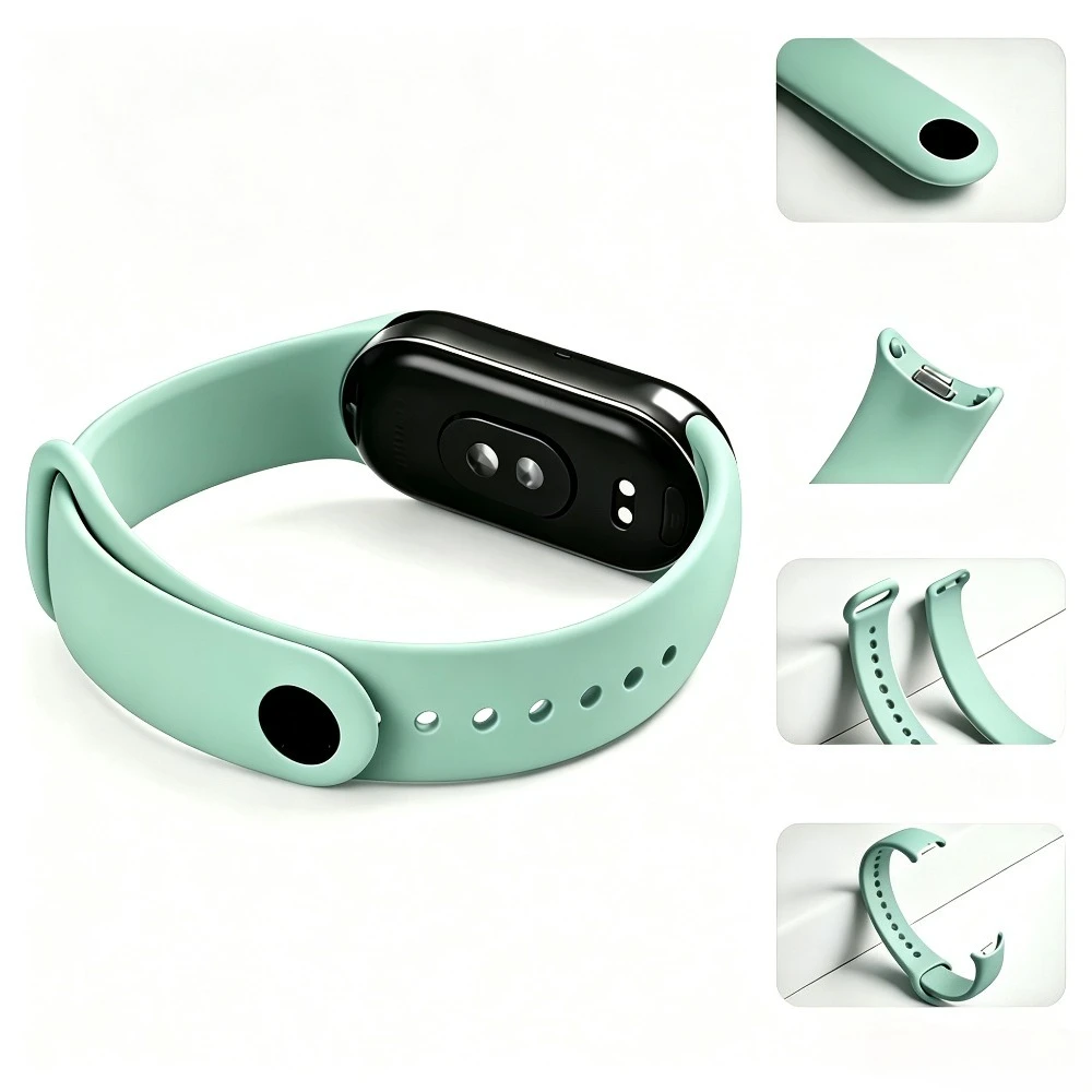 Armband für Xiaomi Mi Band 10 9 8 NFC MiBand 10 Ersatzband Correa Silikon Sport-Armband Pulsera Mi Band 10 Uhrenarmband – Detail 7
