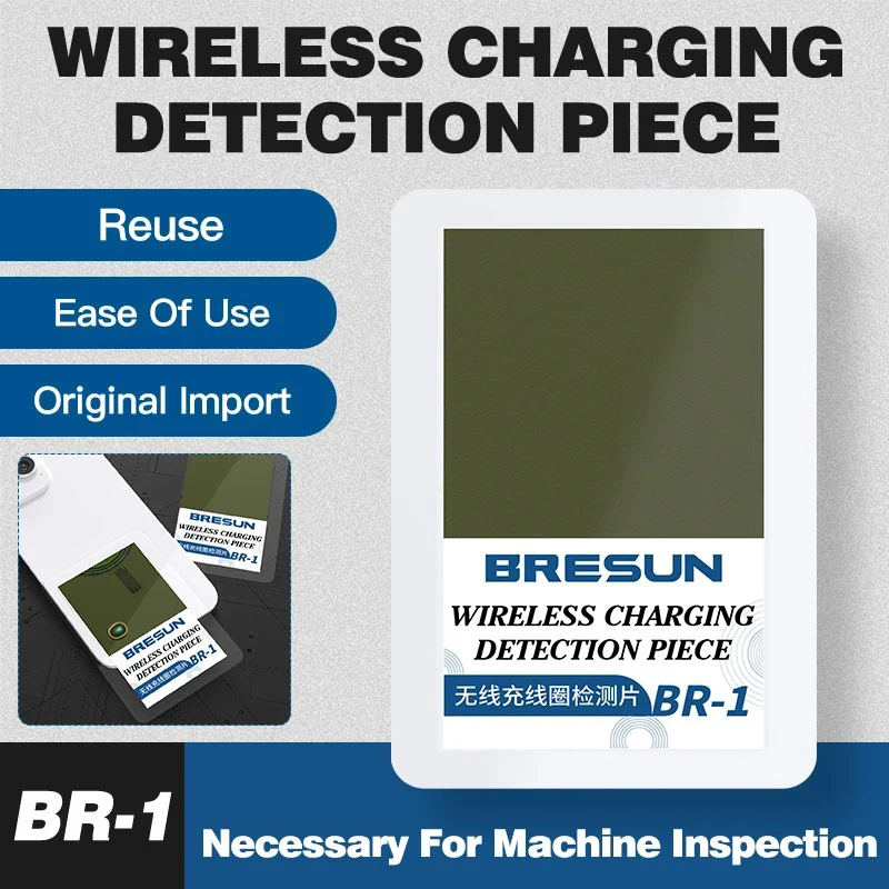 Bresun BR01 Drahtloses Ladespulen-Detektionsblatt für Telefon- und Tablet-Ladegeräte zur Fehlerdiagnose und Reparatur von Ladespulen – Detail 1