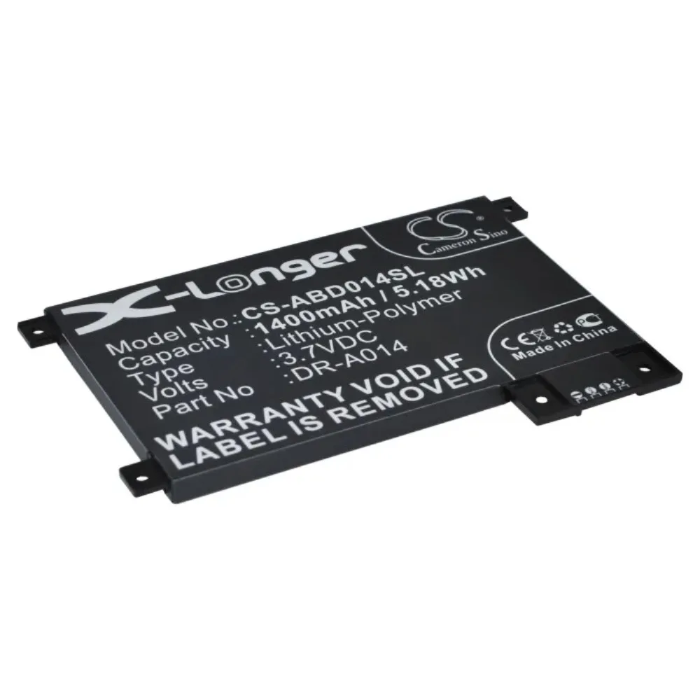 

Replacement Battery for Amazon D01200, DR-A014, Kindle touch, Kindle Touch 4th 170-1056-00, DR-A014, MC-354775, S2011-002-A