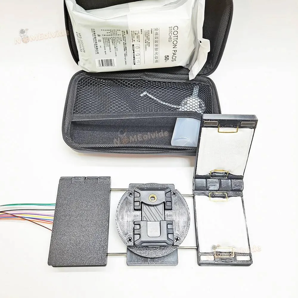 محطة عمل أداة توصيل الألياف - منصة تخزين متكاملة ومنصة توصيل الألياف القابلة للدوران