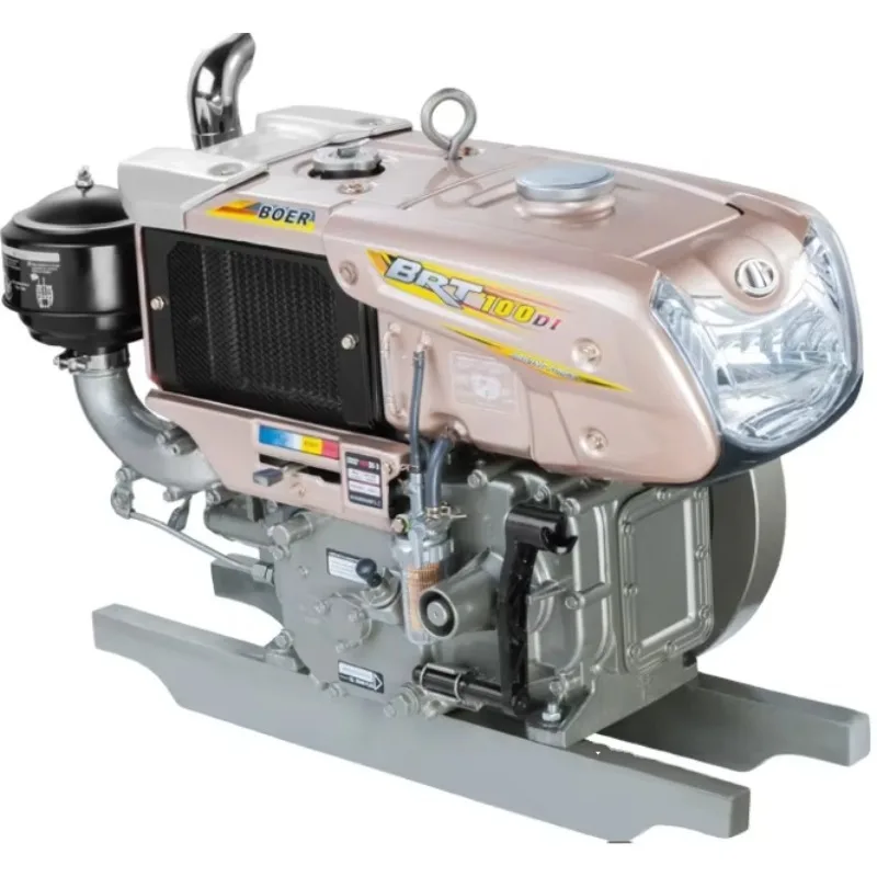 10HP Type Diesel Engine RT100 Water Cooled Single Cylinder