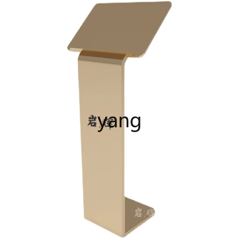 رف عرض القائمة العمودية من الفولاذ المقاوم للصدأ LTT قسم المبيعات رف نشر المعلومات ذو الأوراق السائبة