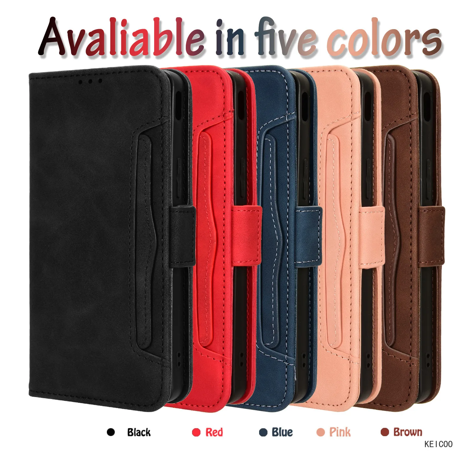 Multi Card Slots for ZTE Nubia Z40S Z50S Pro Z50SPro NX713J 5G Capas Phone Case Flip Cover Wallet Clip Phone Protection Shell