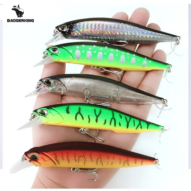 2018 New Artificial Wobblers Jerkbait 14g 10cm Rattles Inside Diving Depth 0.8-1.2m Outdoor Camping Float Hardbait Fishing Lure