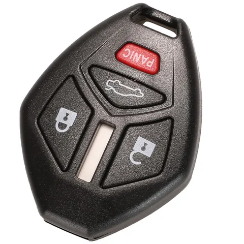Чехол Для Ключа Jingyuqin Для Mitsubishi Lancer, Outlander, Eclipse, Endeavor, Galant, Из АБС-пластика, На 2/3/4 Кнопки