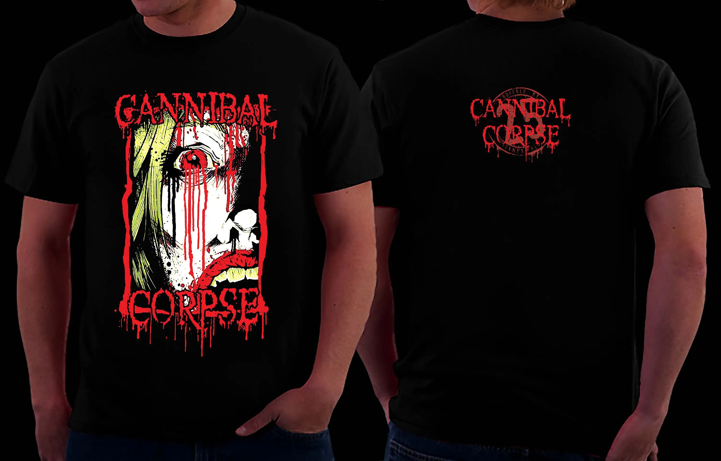 New D T G Printed T-Shirt - Cannibal Corpse - Size- S,M,L,Xl,2-3-4-5-6-7Xl