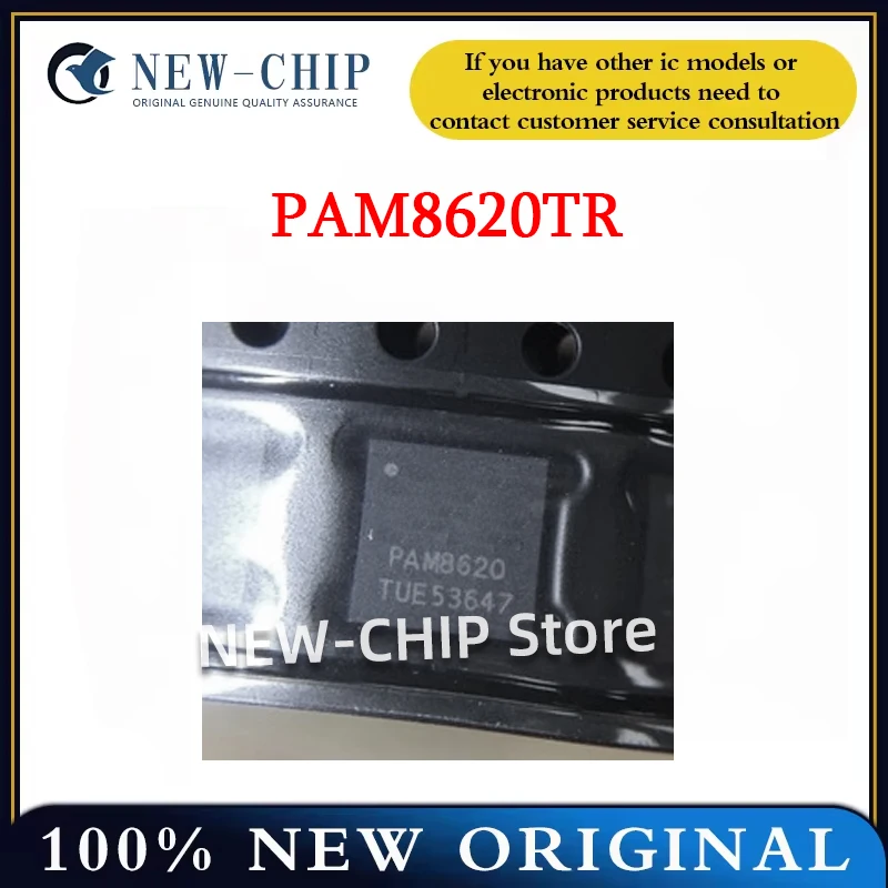 

5PCS-100PCS/LOT PAM8620TR QFN32 Screen printing PAM8620 Audio amplifier ic chip New original