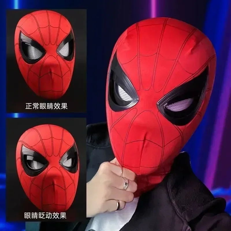 

Spiderman The Avengers Spiderman universe mask can blink adults and children animation cosplay Christmas birthday gift