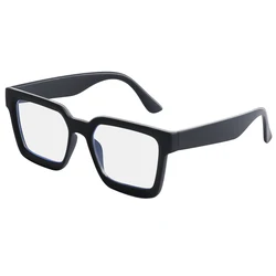 Fashion Square Full Frame Flat Glasses For Men And Women Anti-fatigue Computer Anti-blue Light Glasses