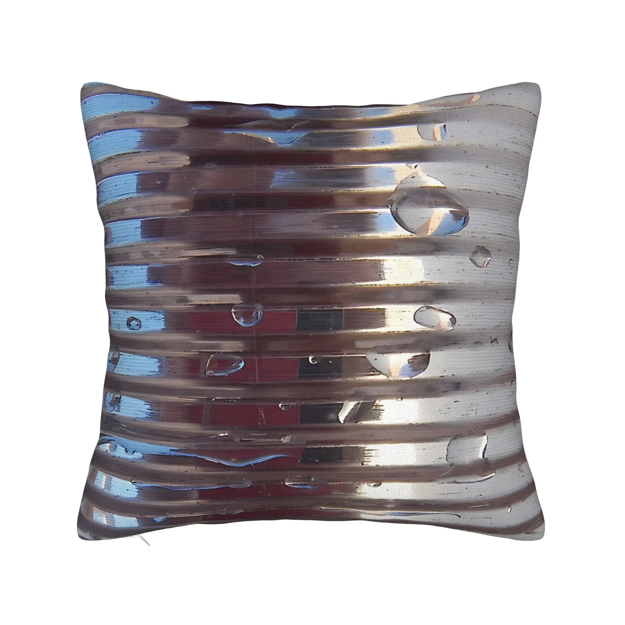 

1pc Glam Style Decorative Pillow Cover, Mixed Color, Zipper Closure, Machine Washable, Woven Polyester, Versatile