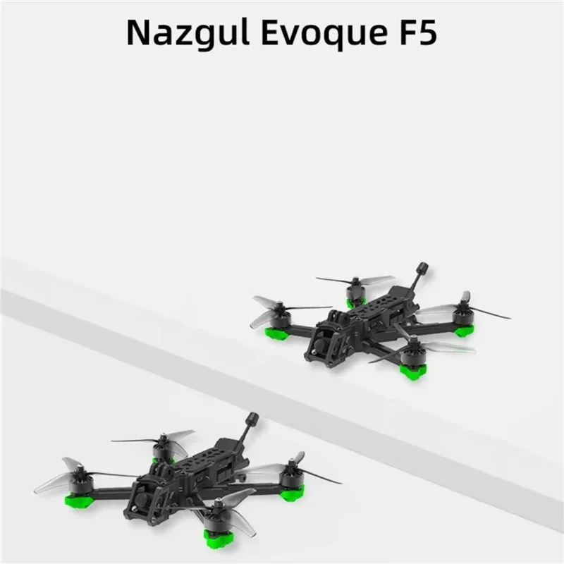 

IFlight Nazgul Evoque F5 V2 6S 5inch Freestyle Quad - Mini F722 55A 1.6W VTX XING-E Pro 2207