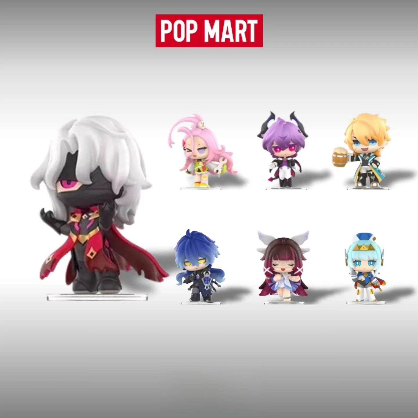 

Genshin Impact x POPMART New Year Gathering Q Style Blind Box Cute Character Doll Desktop Ornament Mystery Surprise Toy