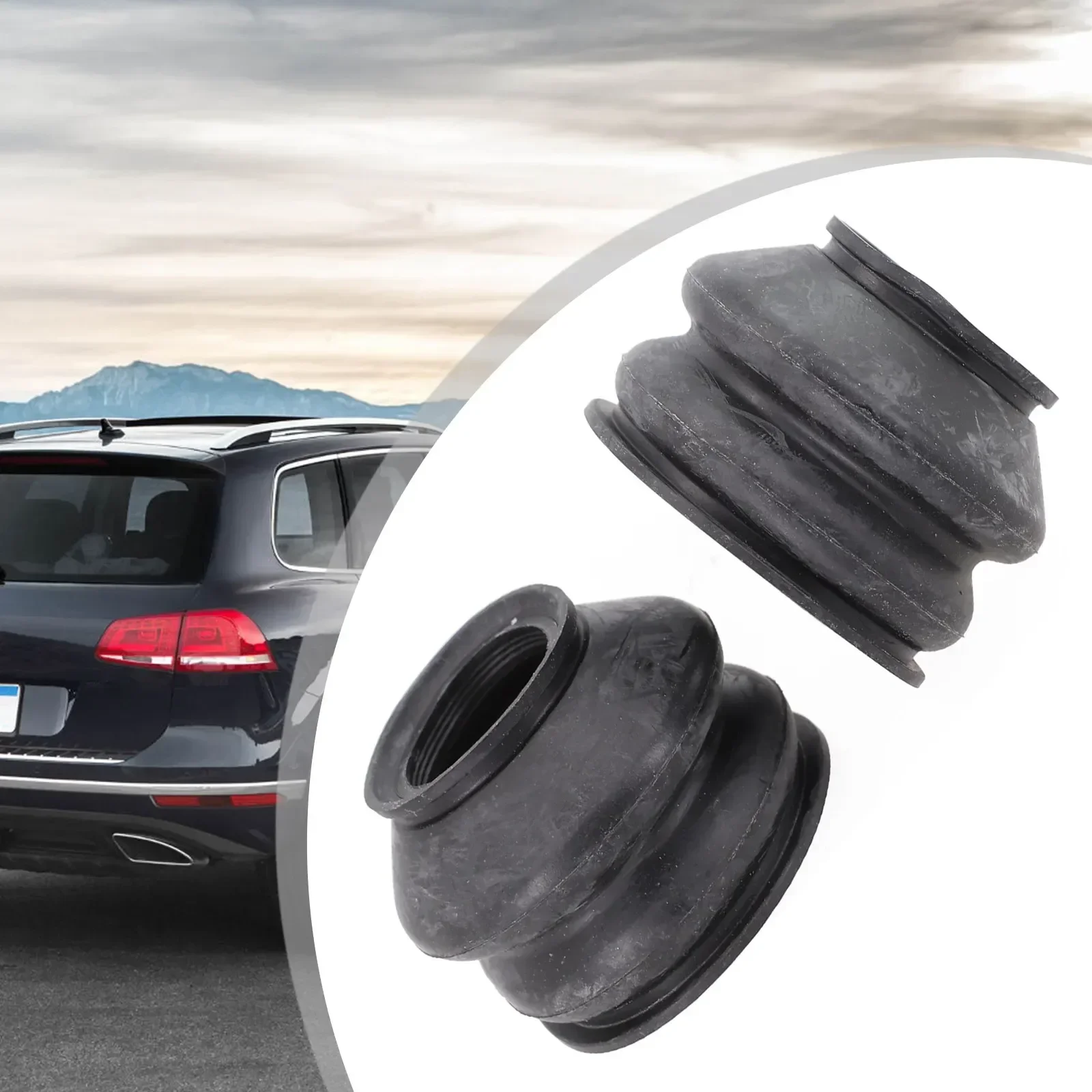 2pcs Universal Silicone 23x33x41MM Tie Rod End And Ball Joint Dust Boots Cover Rubber Ball Joint Boot Replacement Accessories