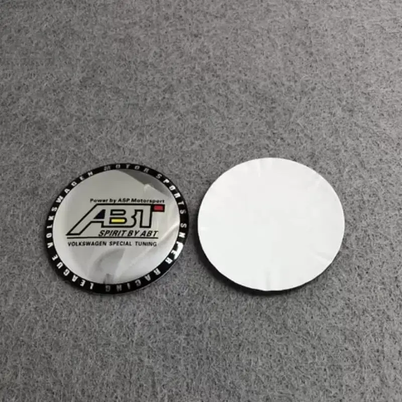 

4 шт., 3D металлические 56 мм, 60 мм, 65 мм, ABT Sportsline, наклейки с логотипом, колпаки на центра колеса автомобиля, эмблема, крышка ступицы, значок, наклейка, аксессуары для стайлинга