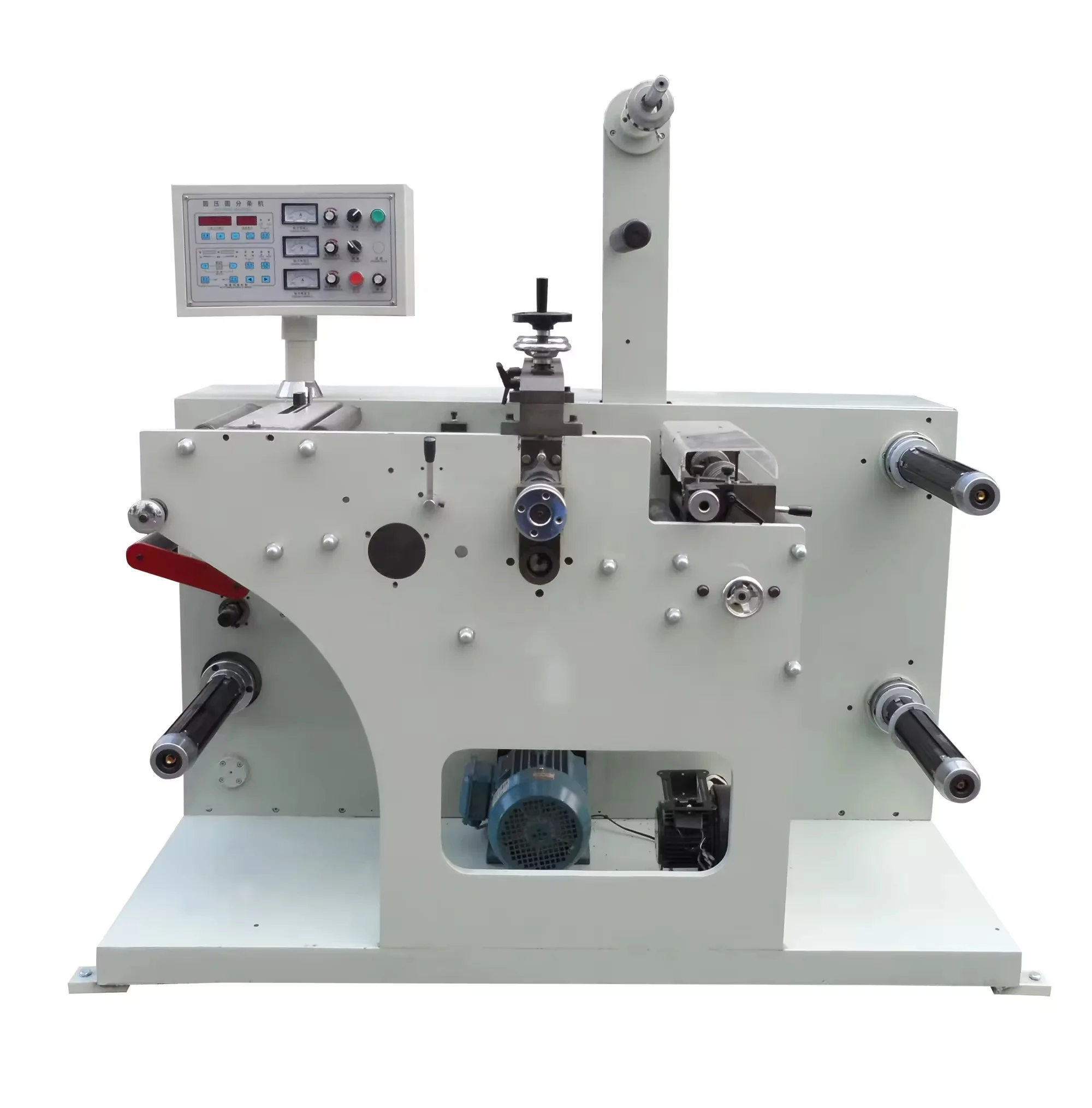 DK-320G Label rotary die cutting machine label slitting machine with converting and finishing machine