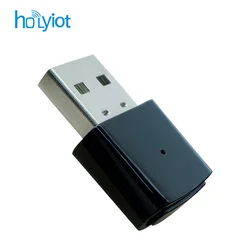 Holyiot 블루투스 5.0 저전력 프로그래밍 가능 USB 버튼, 하드웨어 리셋 수신기 동글, DFU 지원, nRF52840