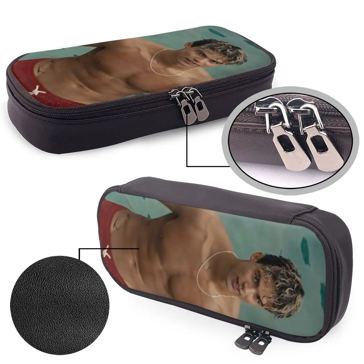 Matthew Broome My Fault London Movie Leather Pencil Case Pencil Pouch Storage Pen Box Pencil Bag for Boys Girls Gifts view 6