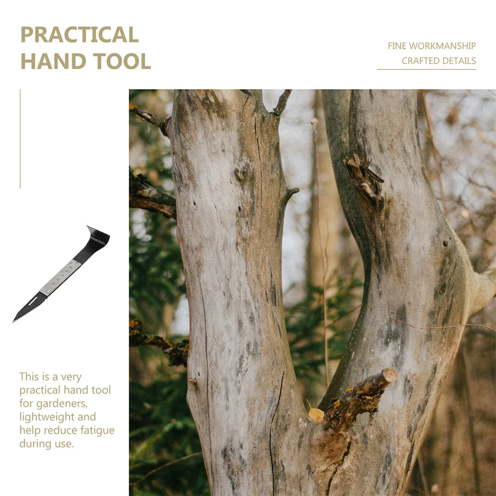 2pcs Tree Bark Scraper Polished Metal Rustproof For Woodworking Garden Landscaping Manual Debarking Wood Bark Stripping Tools