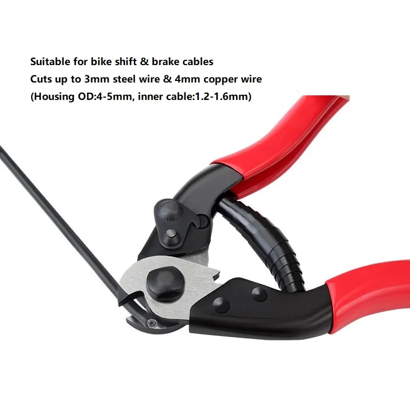 1PC Stainless Steel Wire Cutter Bike Brake Shifter Derailleur Cable Housing Kit for Mountain Road Bicycle Repair Tools