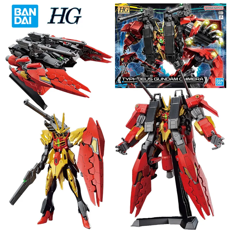 

Bandai HG 1/144 Typhoeus Gundam Chimera 26Cm Anime Original Action Figure Model Kit Assemble Toy Birthday Gift Collection