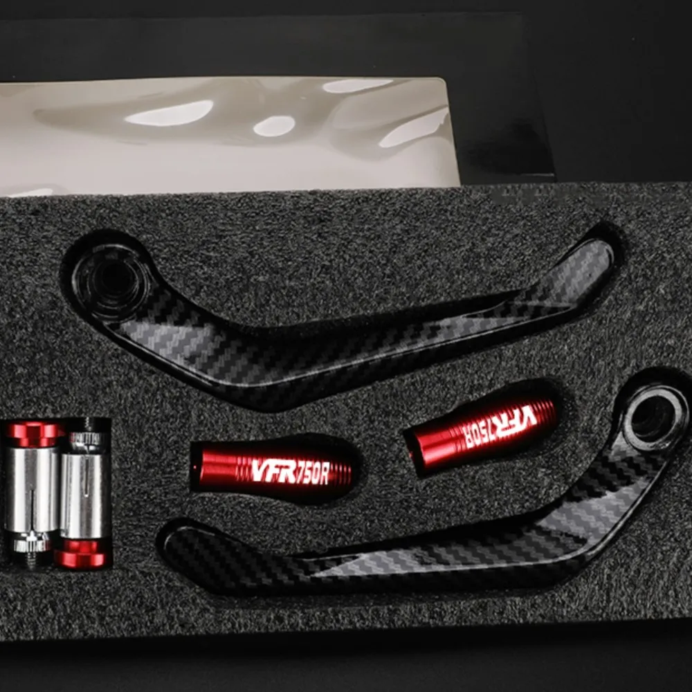 

Motorcycle Handlebar Grips Guard Brake Clutch Lever Protector For HONDA VFR750R VFR750 VFR 750 R 1986-1998 1997 1996 1995 1994