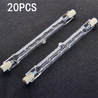 Bulk Pack 5/10/20PCS R7S J118 LED Glass Tube COB High Power Corn Lamp Bulb 100W 200W 300W 400W Halogen Light Replacement