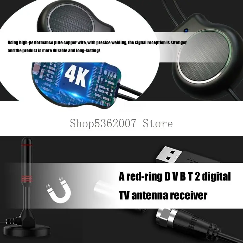 الهوائيات الرقمية لأذكى أجهزة التلفزيون 35mile Ranges VHFS UHF Optimization 40JB