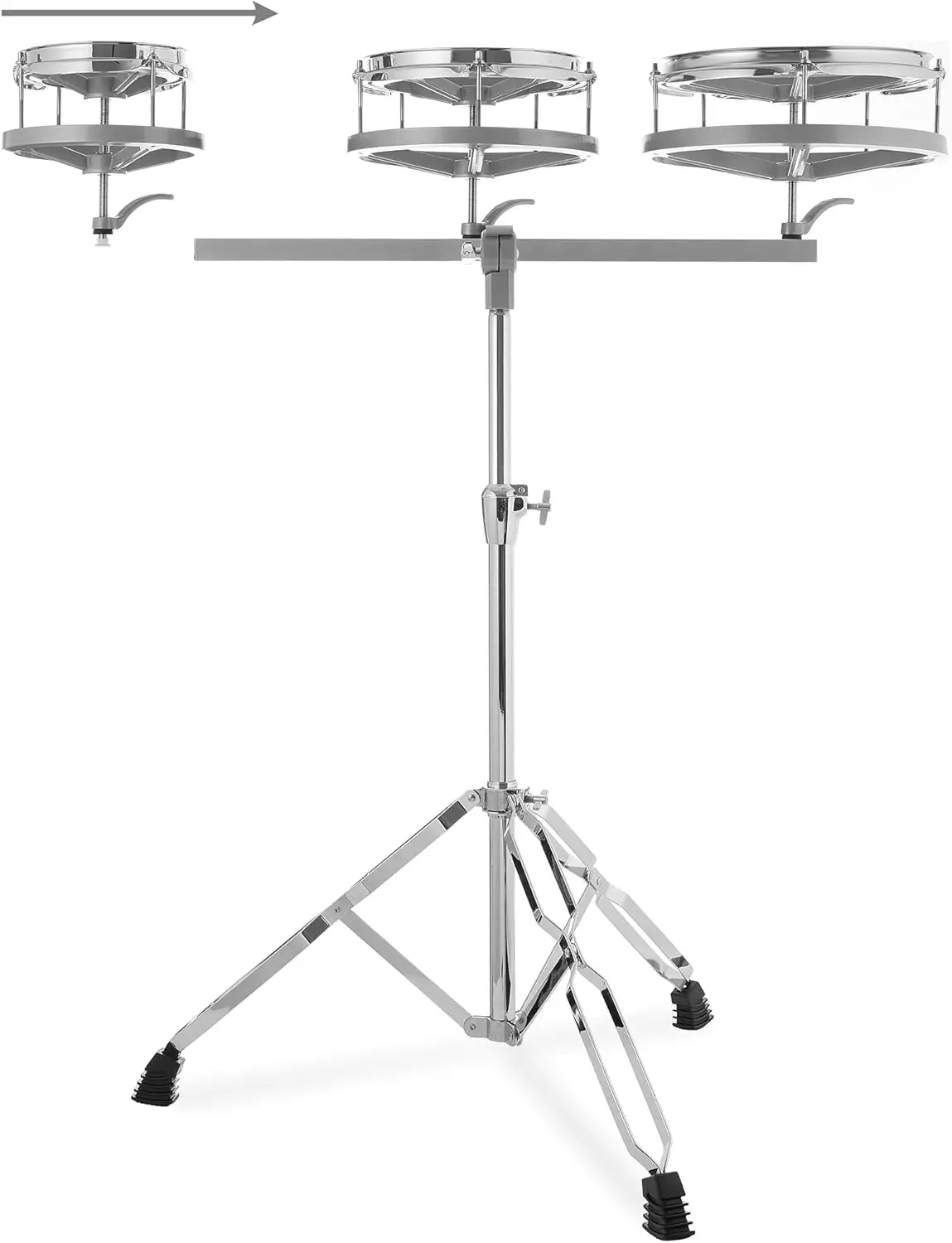 Roto Tom Drum Set with Stand - 6