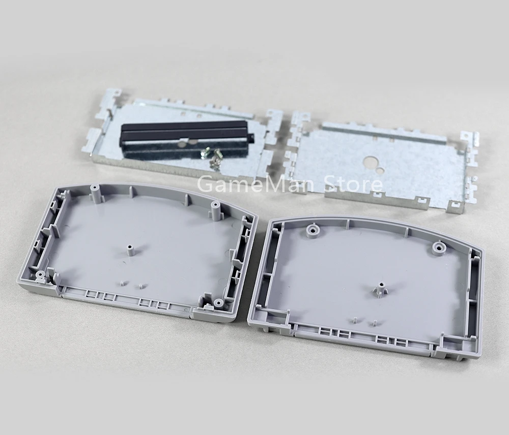 Juego de fundas para tarjetas de juego N64 versión estadounidense, estuche rígido de repuesto con soporte de hierro con tornillos, 10 juegos