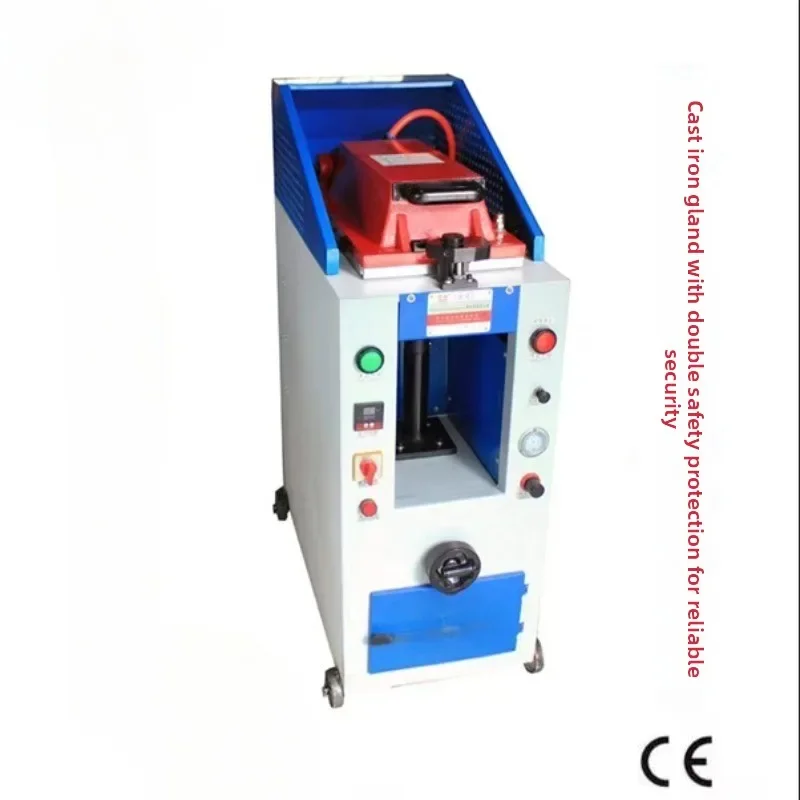 Double head cover type pneumatic pressing machine Single head automatic sole pressing machine Shoe sole composite edge