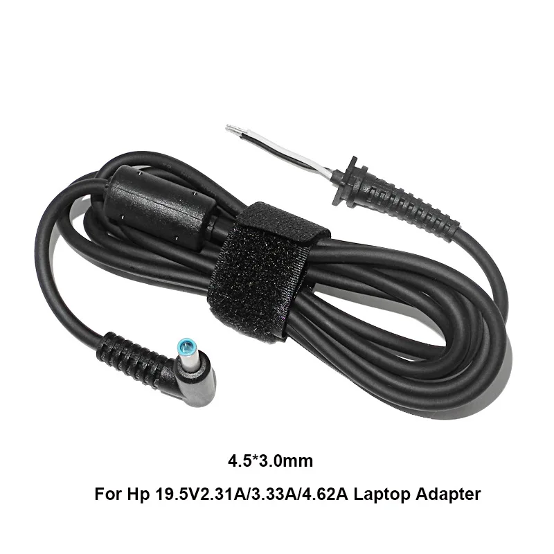 1.2m DC 5.5 X 2.5 5.5*3.0mm Power Supply Plug Connector with Cord / Cable for Laptop Adapter