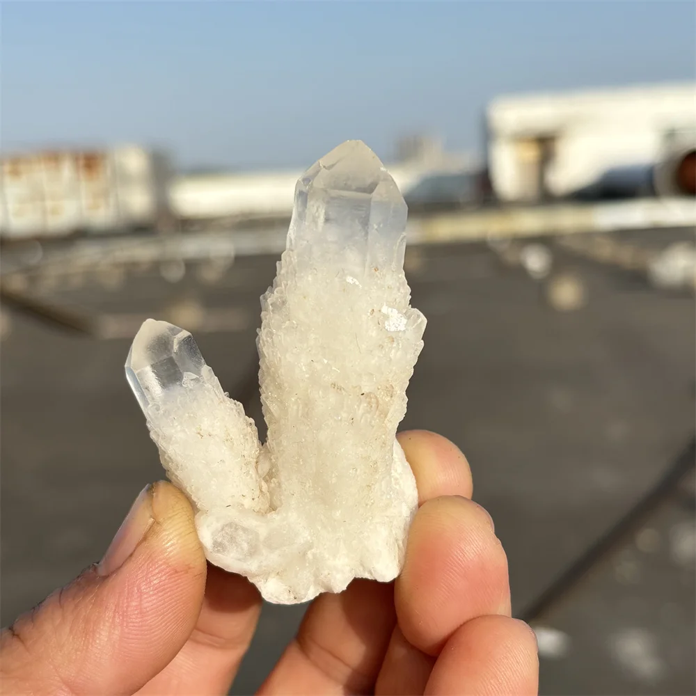 Himalaya Natural Stone Clear Quartz Crystal Cluster Raw Mineral Specimen Self-Healing Rough Polished Healing Rock Decoration