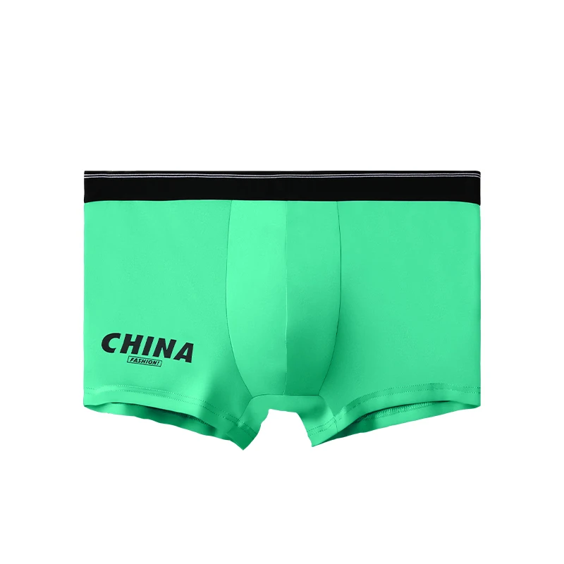 

Мужское нижнее белье, мужские летние трусы-боксеры из тонкого ледяного шелка, модные дышащие трусы-боксеры для мальчиков, двухслойные трусы с внутренней промежностью