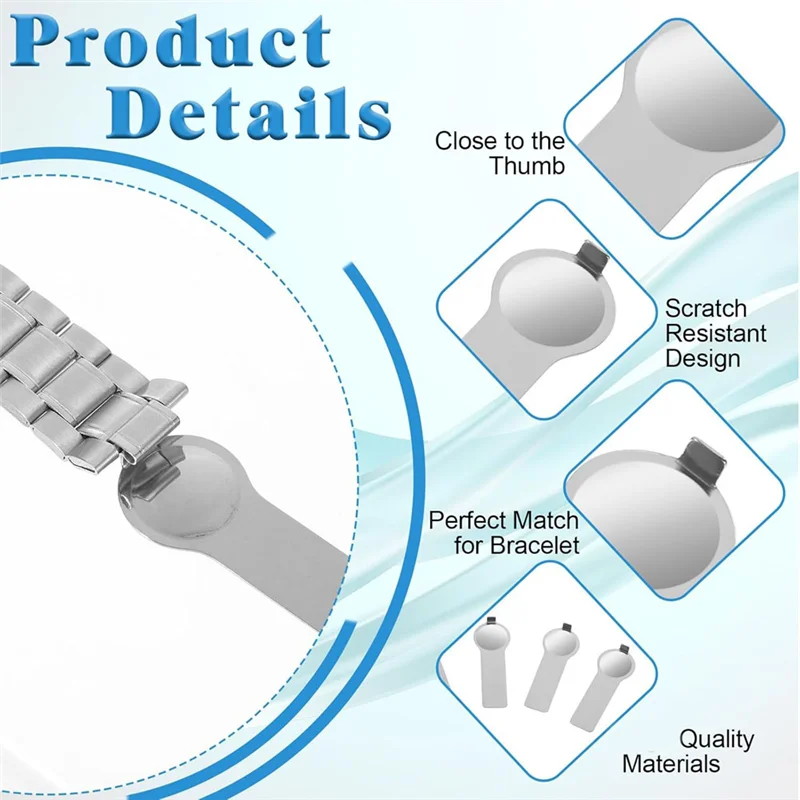 

AT21-5 шт., инструменты для открытия подвесок в стиле большого пальца, инструмент для установки металлического браслета, помощник для добавления и удаления браслетов с подвесками