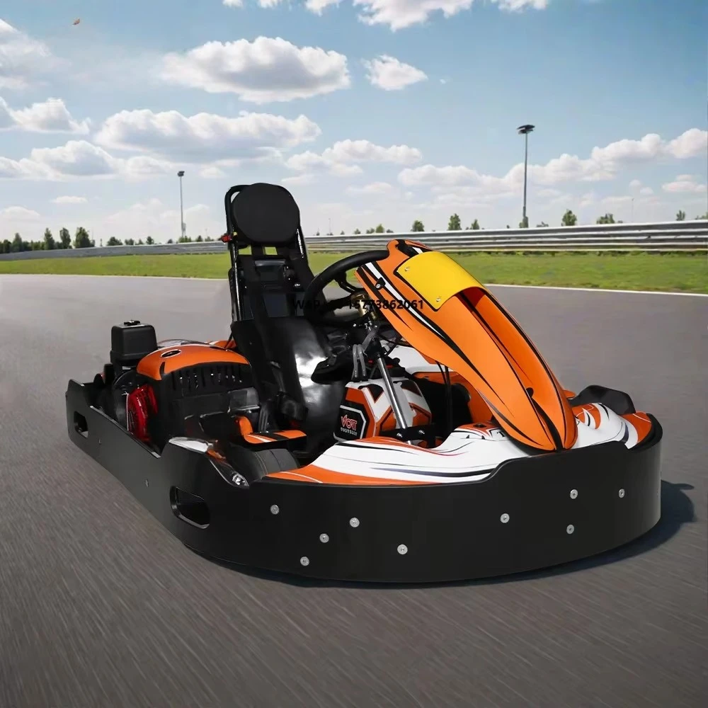 Low Maintenance Cost Adult Go Kart 270cc Gas Powered Engine 4 Stroke for Amusement Park Track Rental Business